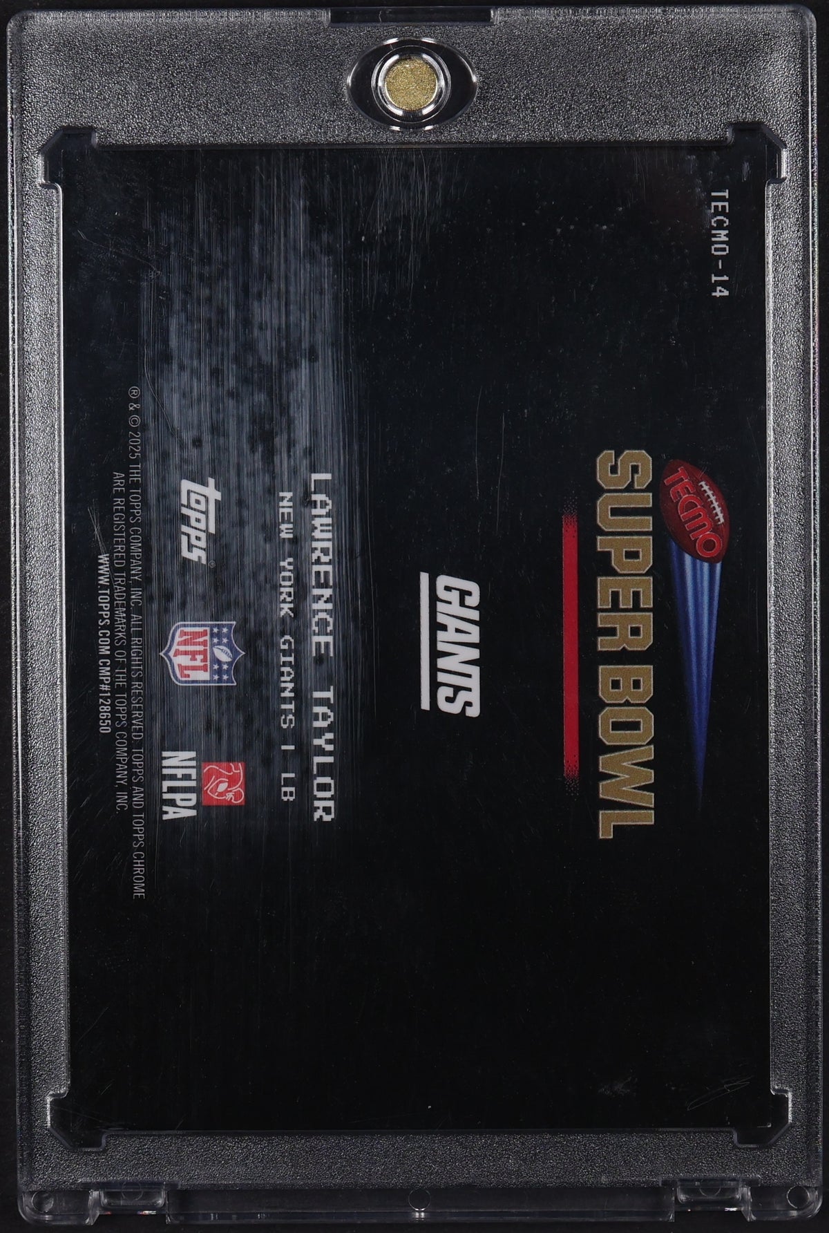 2025 Topps Chrome #TECMO-14 Lawrence Taylor Tecmo