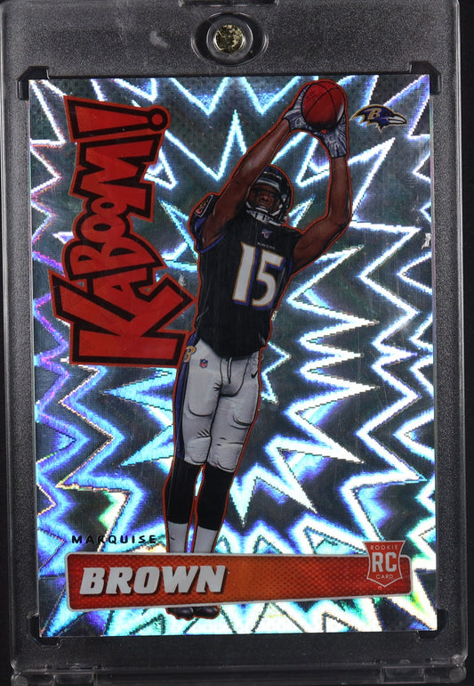 2019 Panini Absolute #K-MB2 Marquise Brown Kaboom