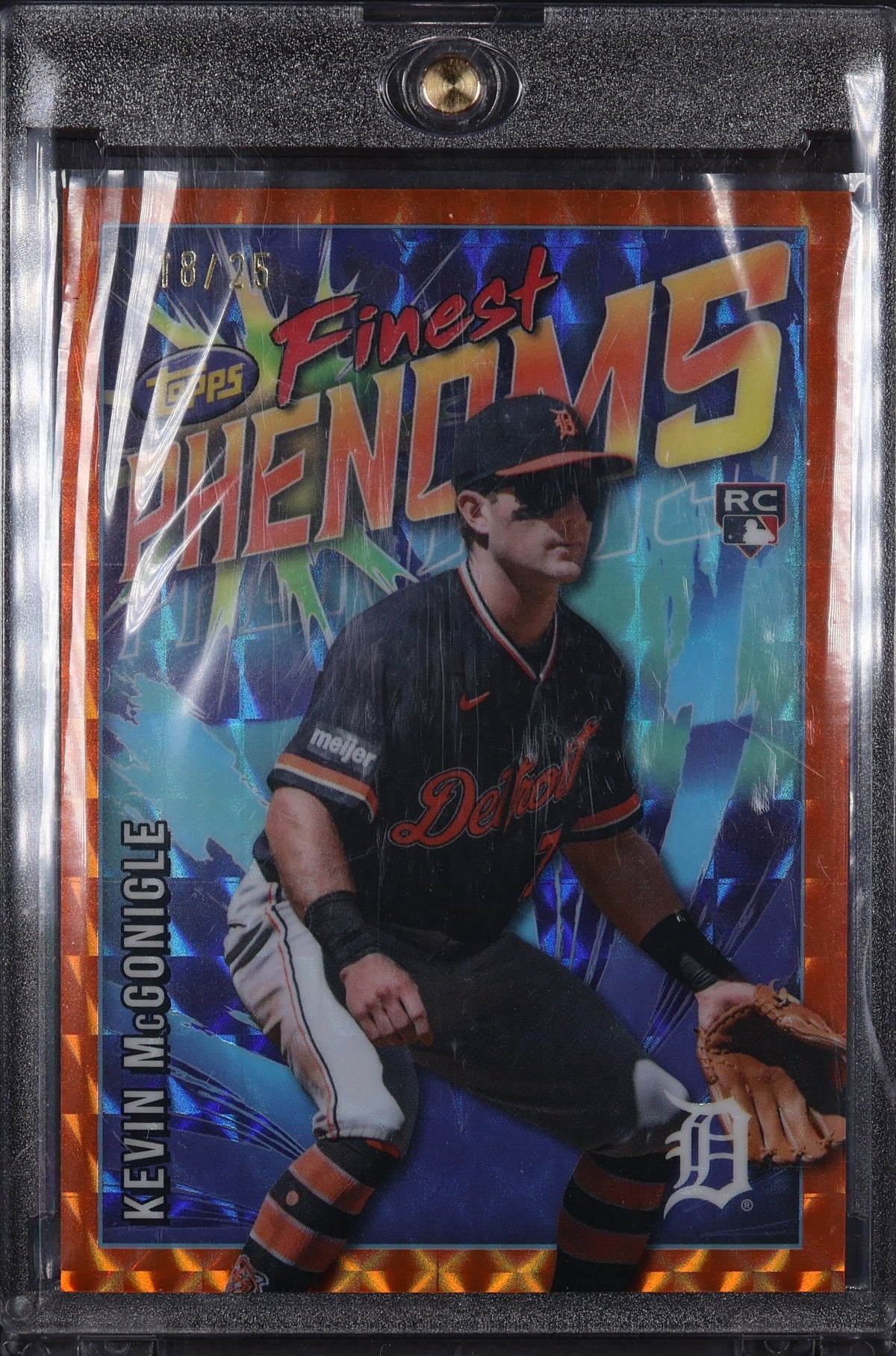 2026 Finest #FF-21 Kevin McGonigle Phenoms Orange Geometric Refractors #/25