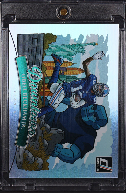 2025 Donruss #9 Odell Beckham Jr. Horizontal Downtown!