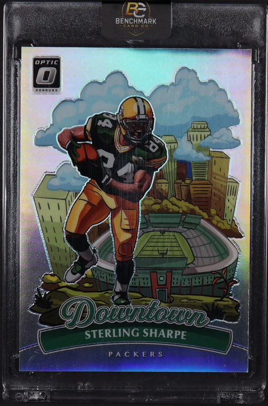 2025 Donruss Optic #24 Sterling Sharpe Downtown