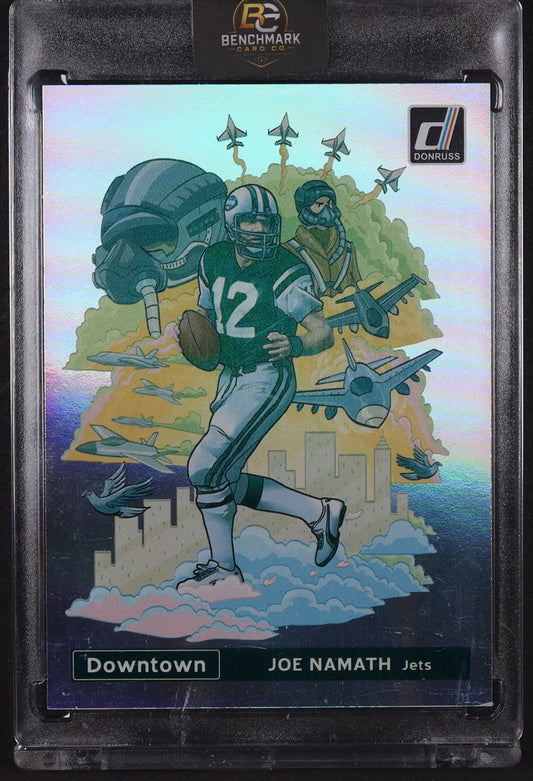 2021 Donruss #DT-4 Joe Namath Downtown