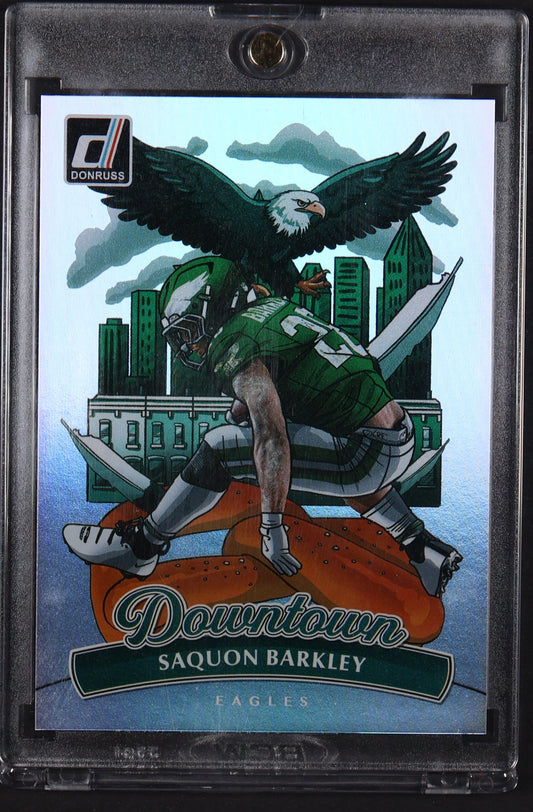 2025 Donruss Optic #7 Saquon Barkley Downtown