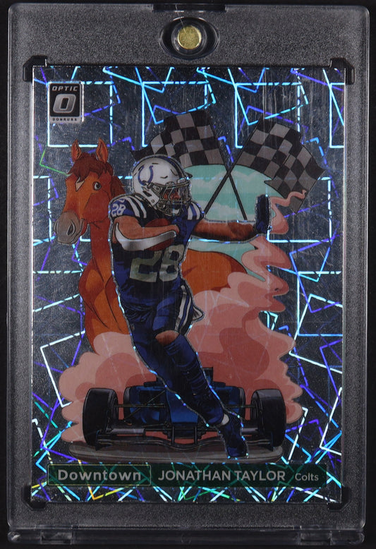 2022 Donruss Optic #DT-JT Jonathan Taylor Downtown