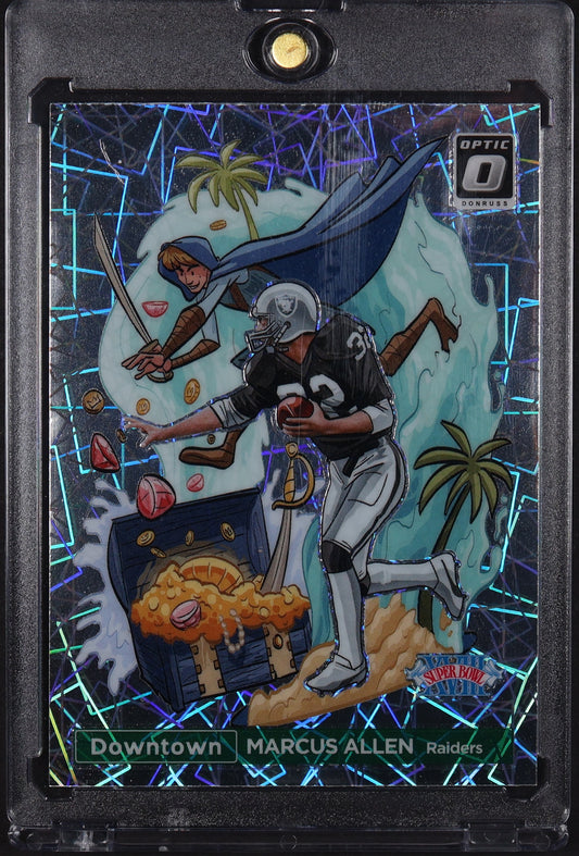 2023 Donruss Optic #SBD-MA Marcus Allen Downtown Super Bowl