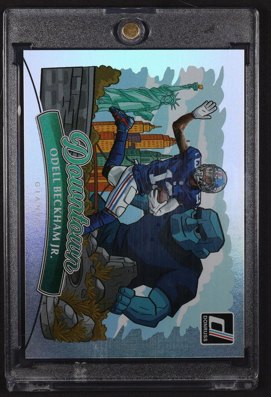 2025 Donruss #9 Odell Beckham Jr. Horizontal Downtown!