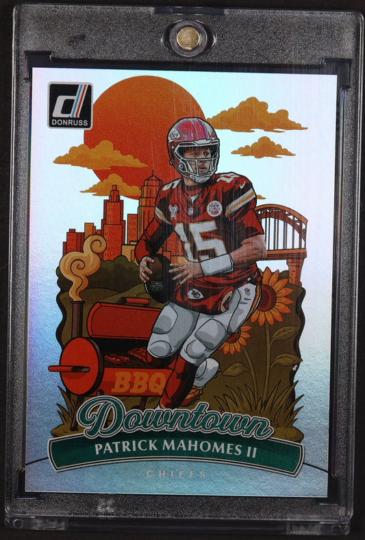 2025 Donruss #8 Patrick Mahomes II Downtown!