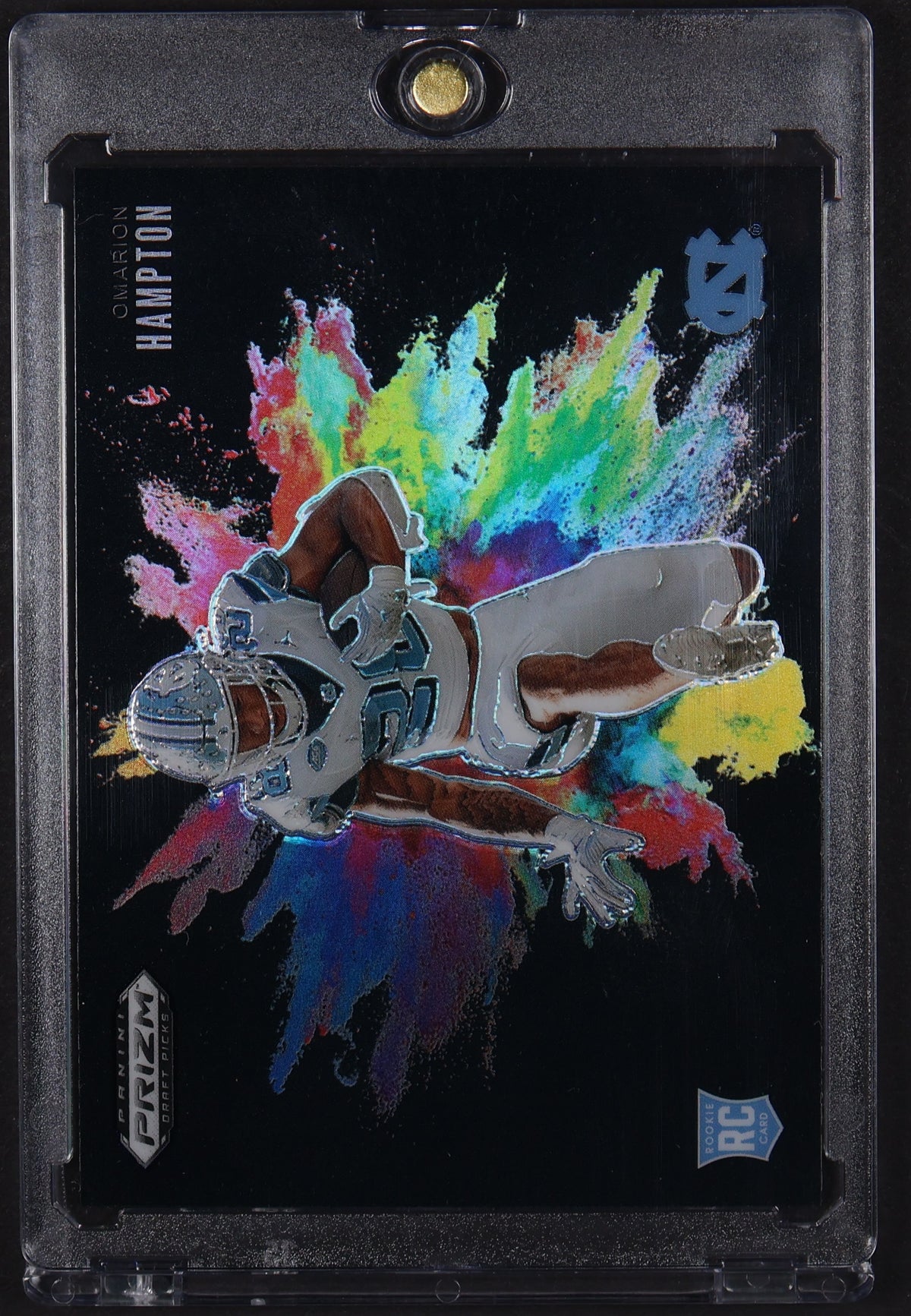 2025 Panini Prizm Draft Picks #16 Omarion Hampton Color Blast