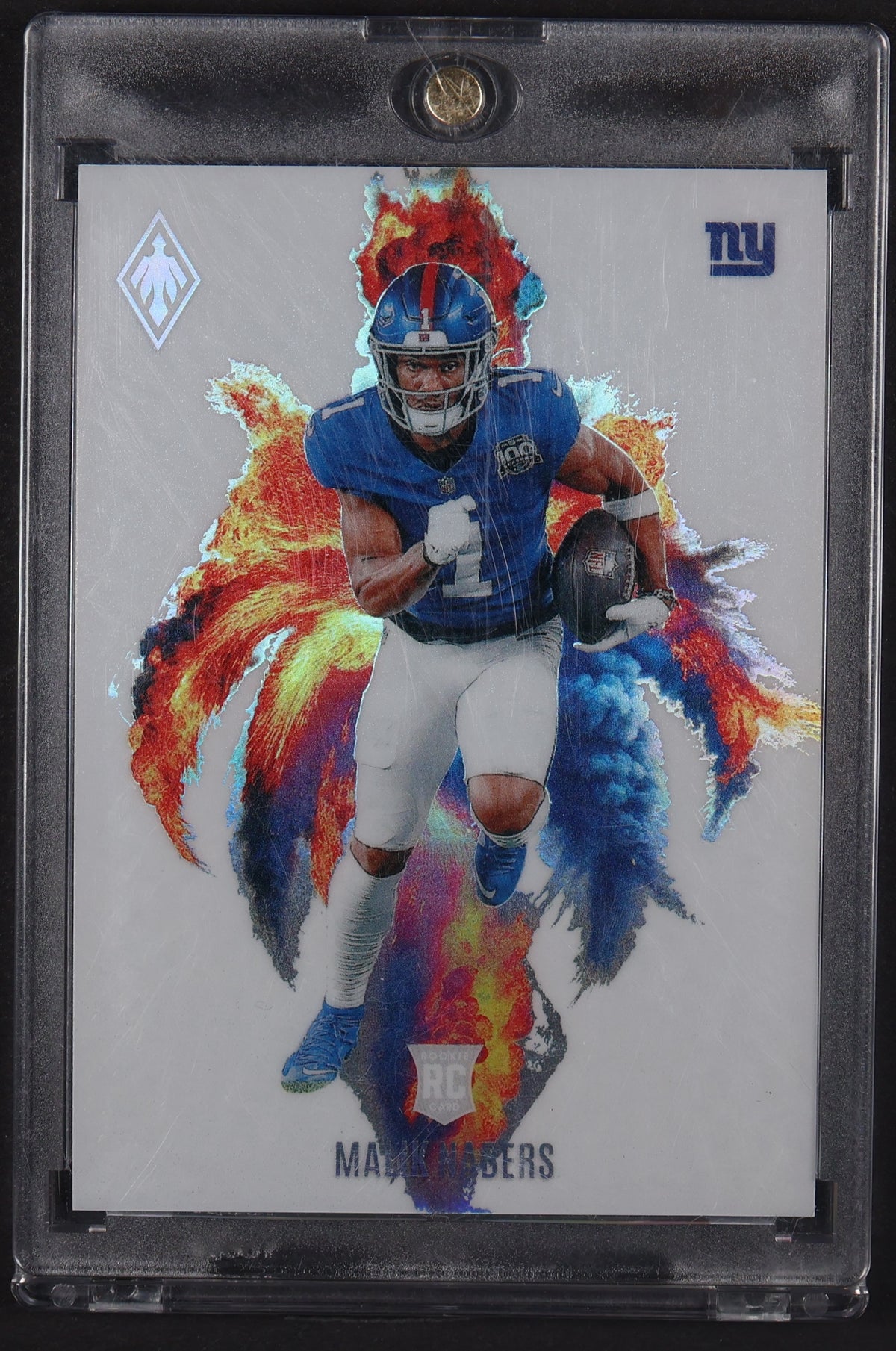 2024 Panini Phoenix #CB-MNS Malik Nabers Color Blast