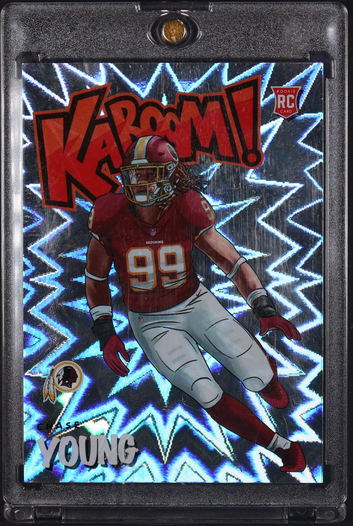 2020 Panini Absolute #K-CY1 Chase Young Kaboom