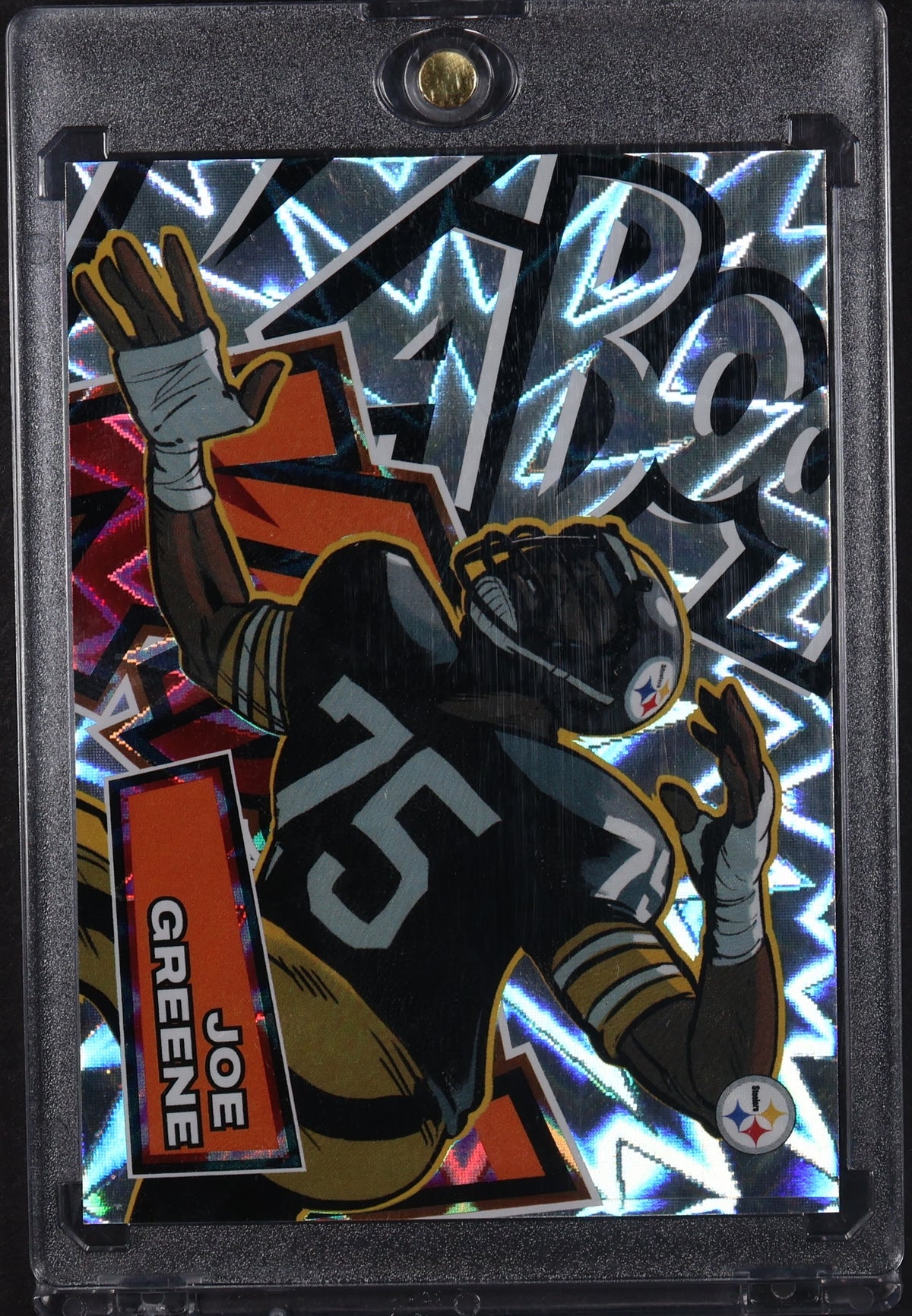2025 Panini Absolute #19 Joe Greene Kaboom! Horizontal