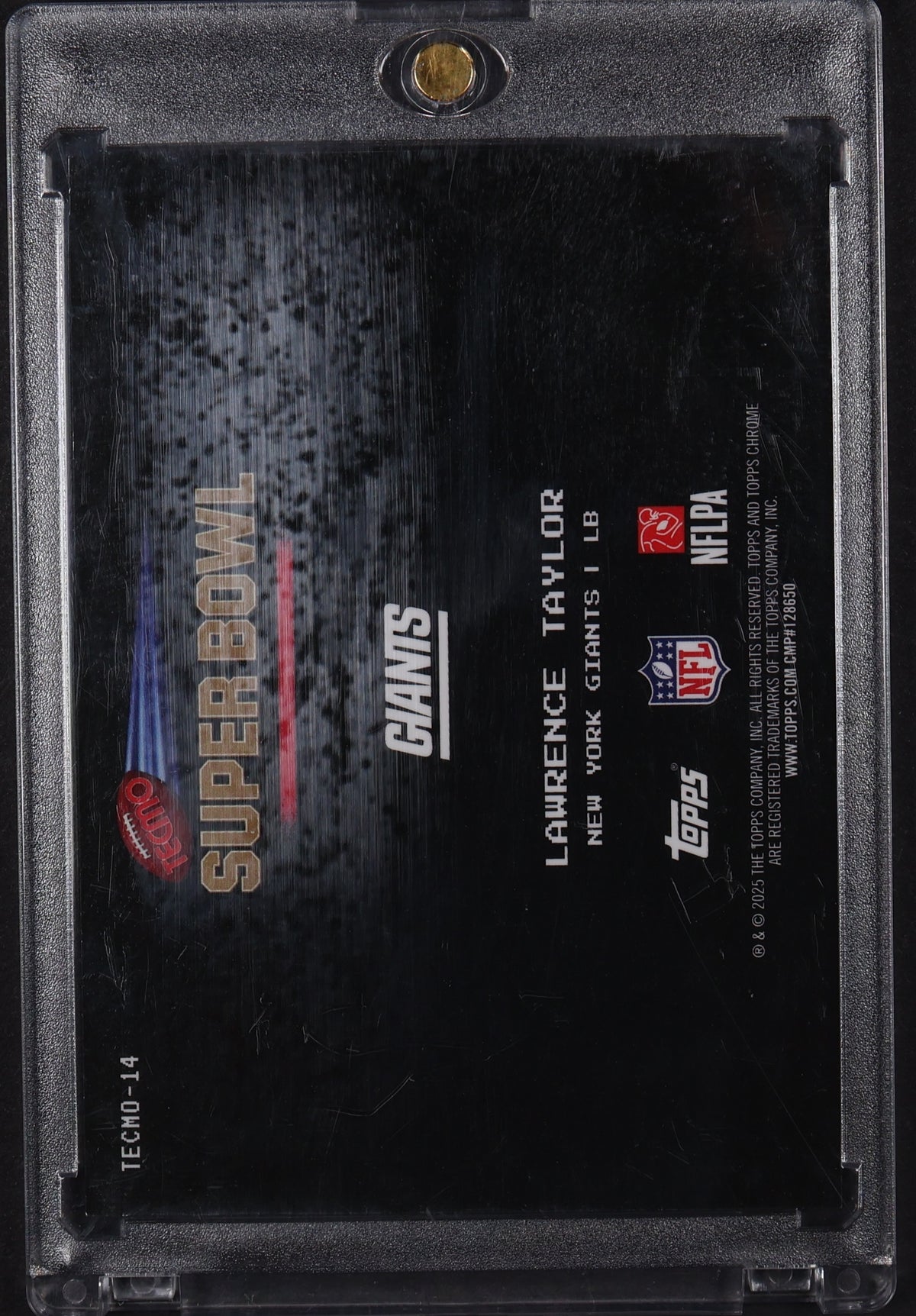2025 Topps Chrome #TECMO-14 Lawrence Taylor Tecmo