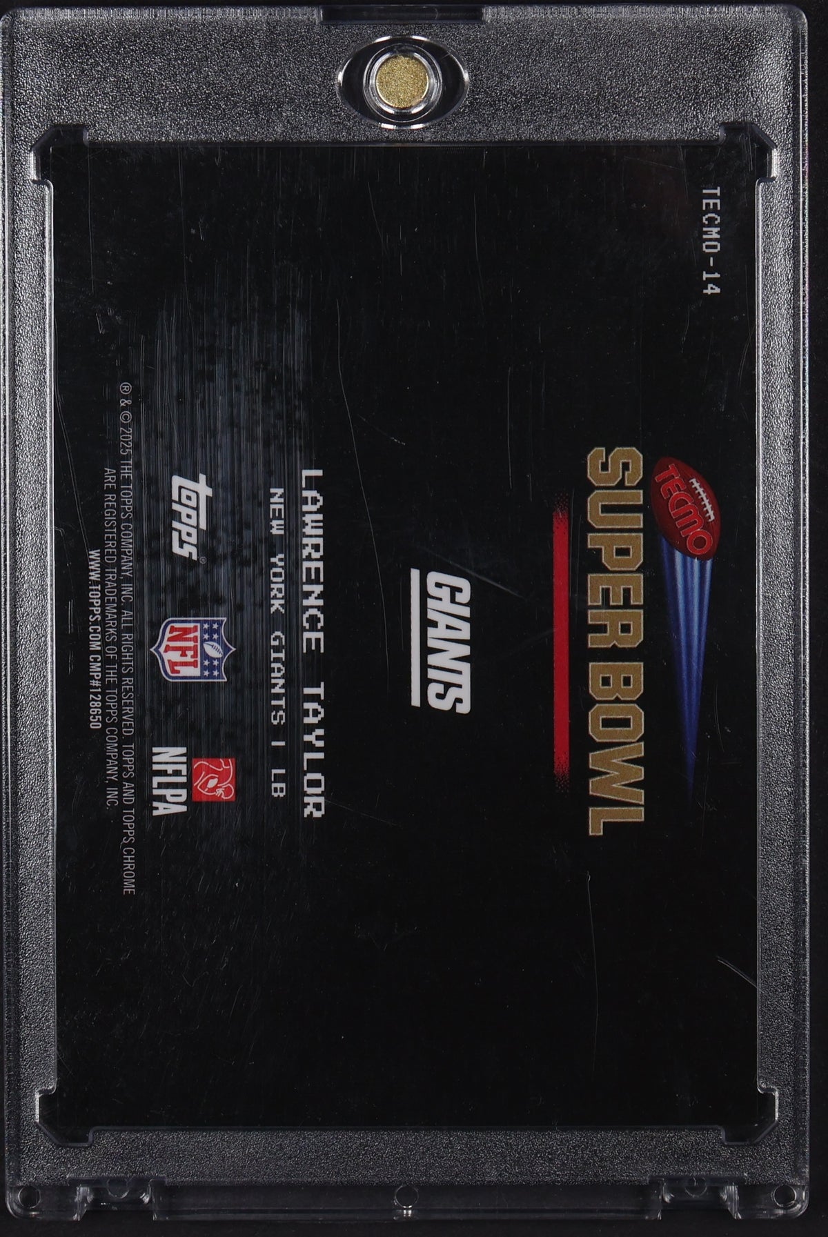 2025 Topps Chrome #TECMO-14 Lawrence Taylor Tecmo