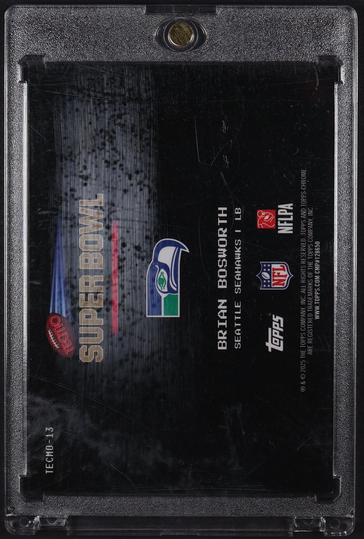 2025 Topps Chrome #TECMO-13 Brian Bosworth Tecmo