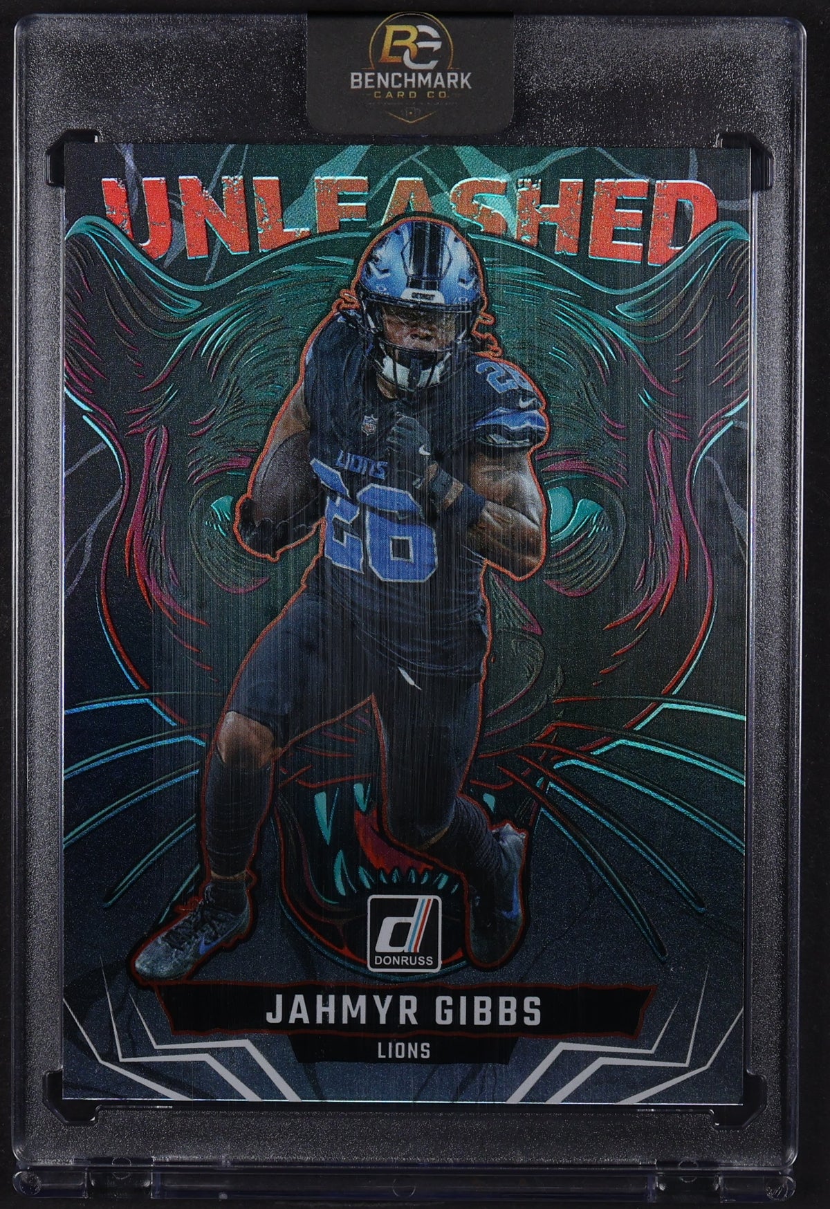 2025 Donruss #12 Jahmyr Gibbs Unleashed
