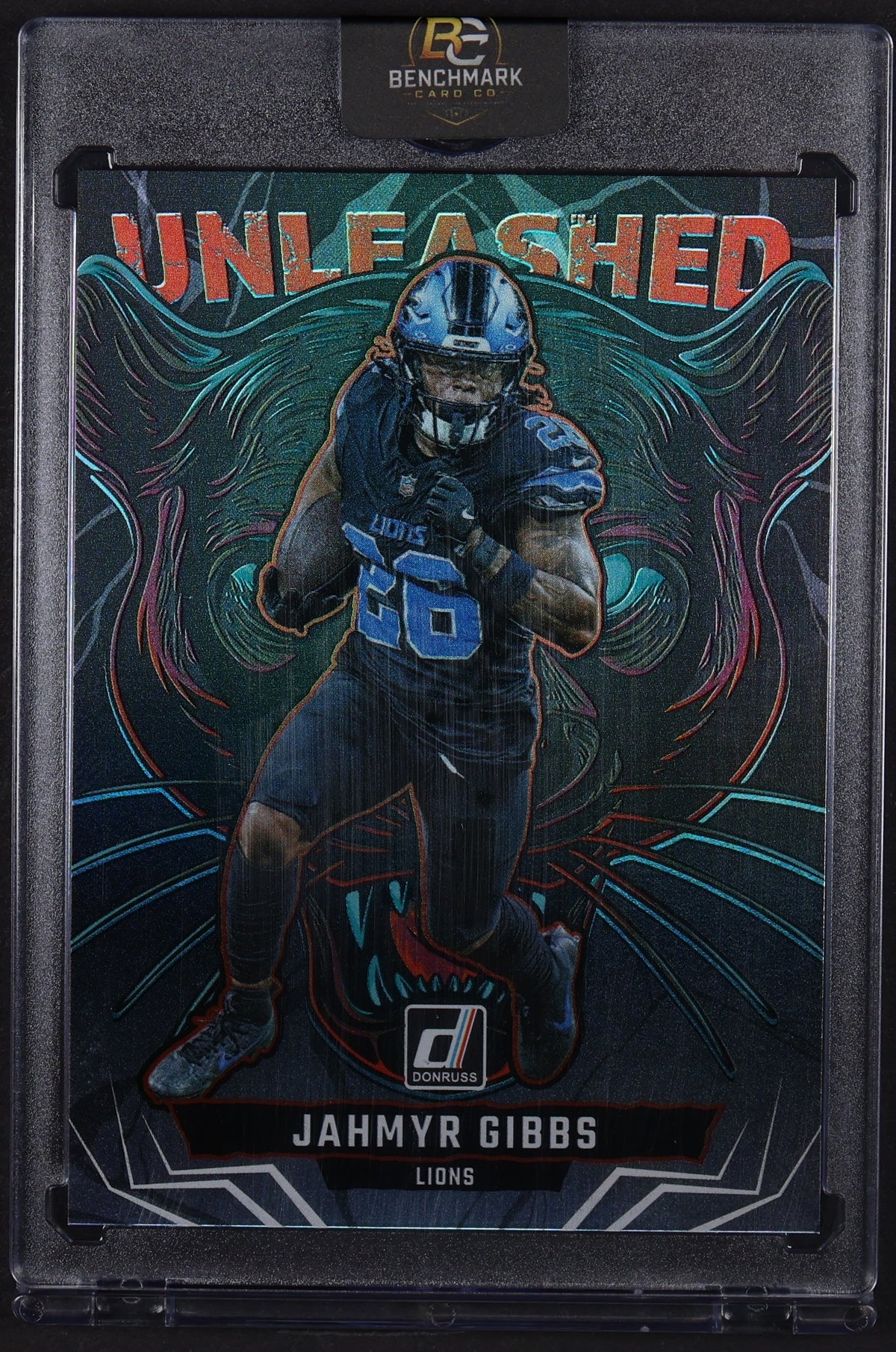 2025 Donruss #12 Jahmyr Gibbs Unleashed