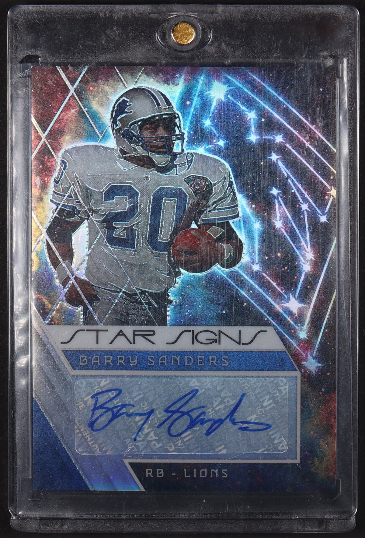 2022 Panini Phoenix #SS-BS Barry Sanders Star Signs
