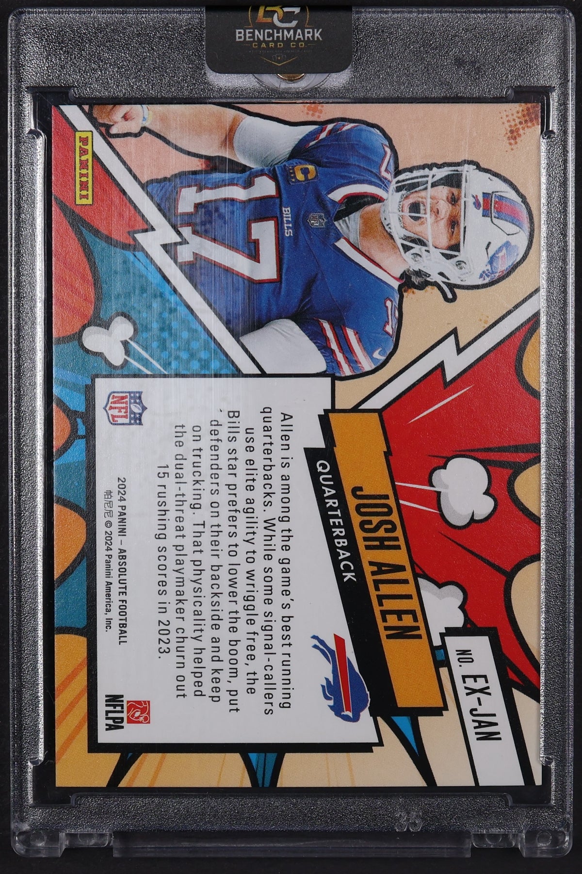 2024 Panini Absolute #EX-JAN Josh Allen Explosive