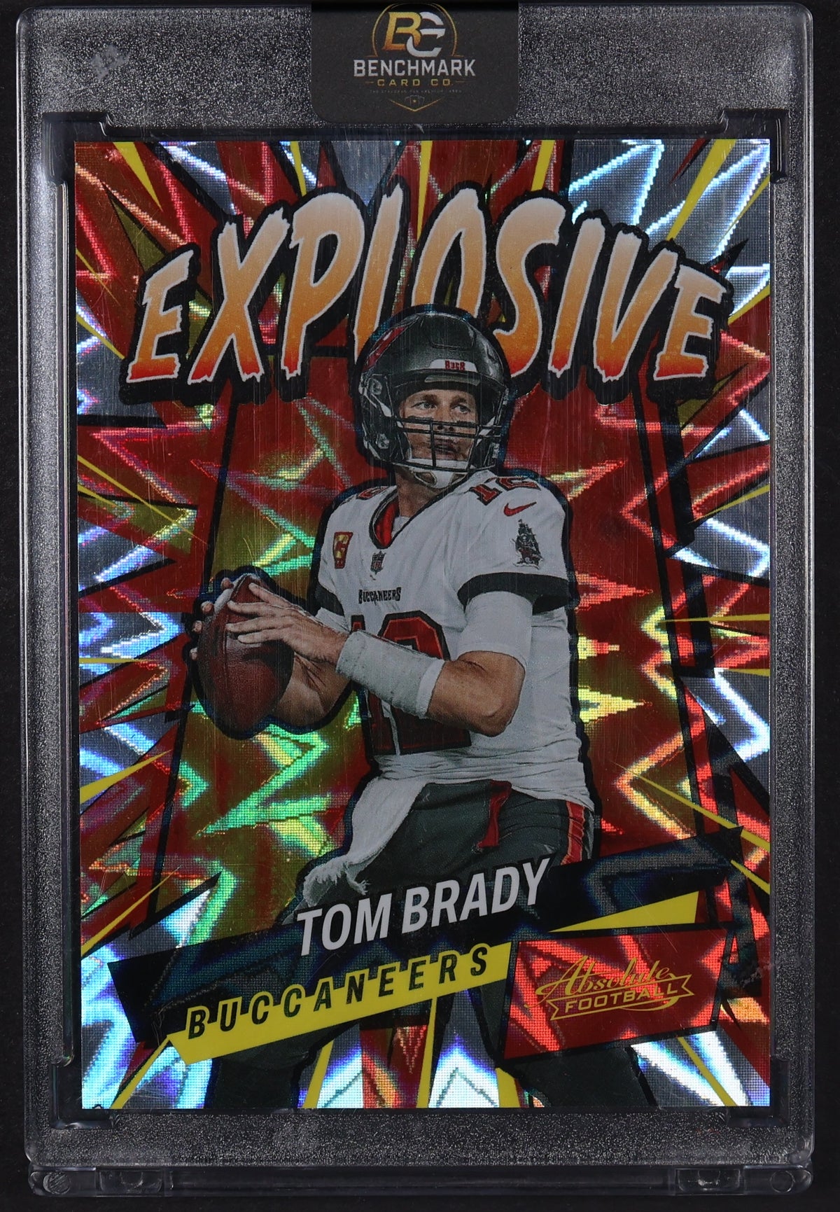 2022 Panini Absolute #E15 Tom Brady Explosive