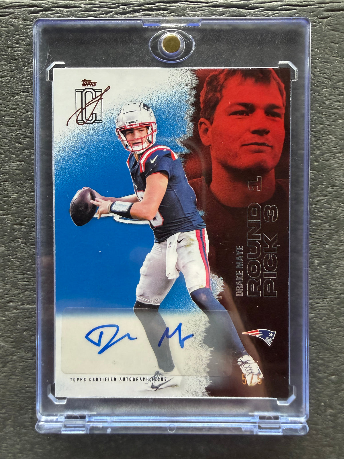 Drake Maye — Topps Signature Class Autograph /25