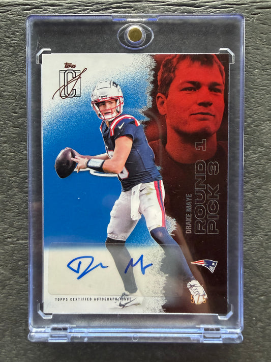 Drake Maye — Topps Signature Class Autograph /25